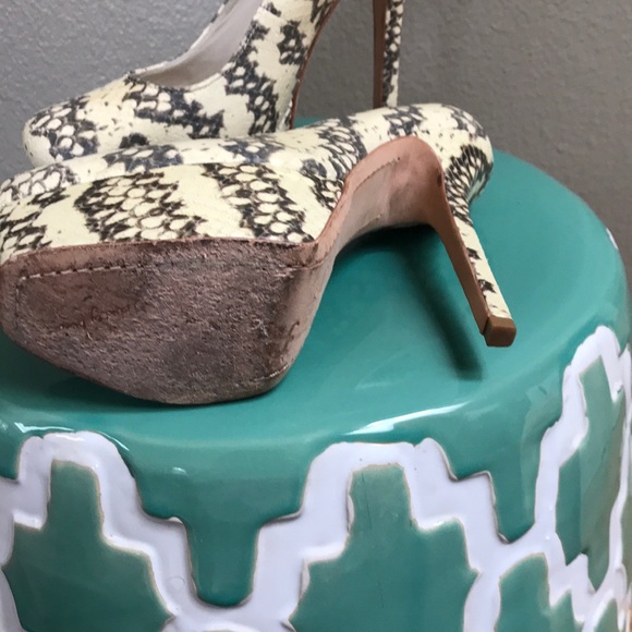 Alice and Olivia Snake Skin Heels! - Picture 3 of 6